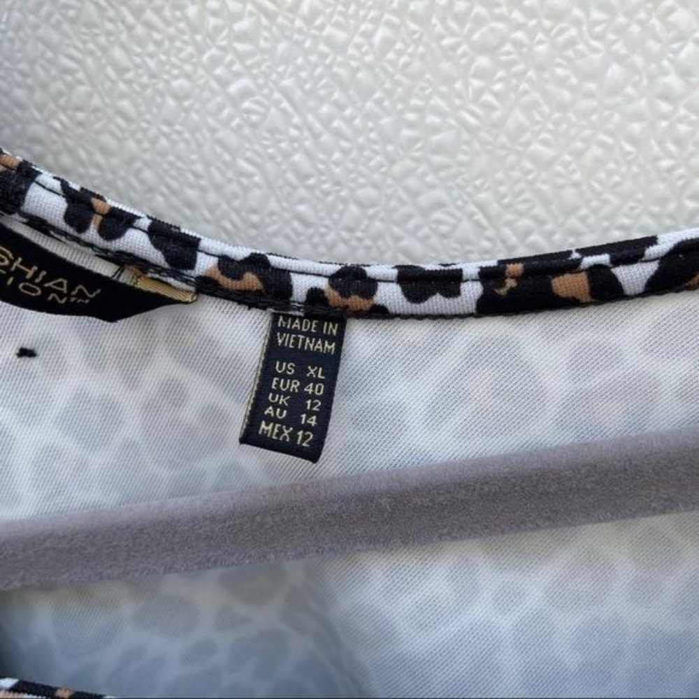 *50% OFF! Kardashian Kollection leopard cheetah dress XL - Picture 7 of 8